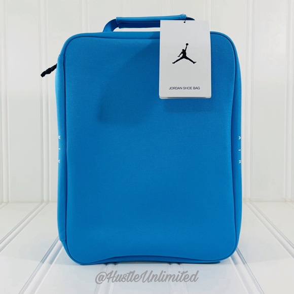 Nike Air Jordan UNC Travel Shoe Bag Box University Blue Handbag Large - Picture 4 of 9